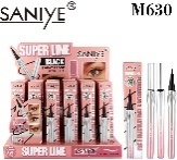 Saniye Super Liner Eyeliner Liquido M630 Trucco Occhi Lunga Durata Impermeabile Applicazione di Precisione - Product Image 1