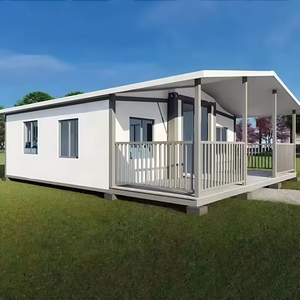 Contenedor portátil prefabricado de 20 pies, casa móvil extensible familiar, casa extensible prefabricada modular de 3 dormitorios - Product Image 5