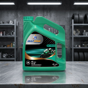 น้ำมันรถมอเตอร์ไซด์ความเร็วสูง Gulfstar 4T Api Sn 4 stroke - Product Image 2