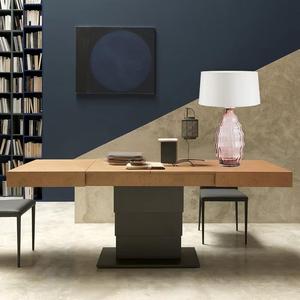 Stile americano Hotel soggiorno camera da letto lampada da comodino romantico vetro <span class=keywords><strong>rosa</strong></span> lampada da tavolo <span class=keywords><strong>paralume</strong></span> in tessuto - Product Image 3