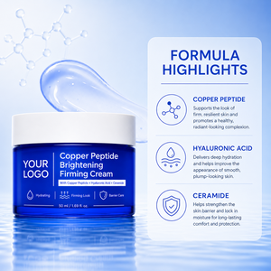 Crema Reafirmante Blanqueadora con Péptidos de Cobre Azul, Hidratante, Voluminizadora, No Grasa, Reafirmante, Retrasa el Envejecimiento de la Piel, Bajo MOQ - Product Image 5