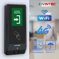 Sistema de Control de Acceso Inteligente CT9 TCP IP WiFi RFID con NFC, BLE, Aplicación Móvil, Escáner QR, Soporte SDK/API y Gestión Offline
