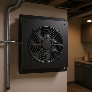 Ventilador de Pared con Motor de CA de 6 Pulgadas, 200 CFM, D0100X3ITUT, Ventilador de Ventilación - Product Image 2