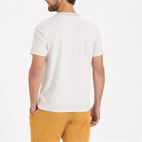 Kaus 95 katun 5 Elastane T-Shirt lengan pendek Logo kustom kaus lari olahraga kebugaran Gym olahraga dan atasan