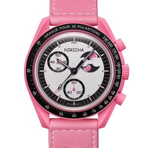 2024 Men's NIRICHA Sport European Style <b>Acrylic</b> Case 10mm 6-Prong Super Luminous Quartz Watch Fabric Band Pointer Dial - Product Image 6