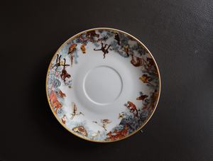 Hot Sale Equator Jungle Series Coffee <b>Set</b> Porcelain <b>Tea</b> <b>Set</b> Western Ceramic Bone China Water Pot <b>Set</b> - Product Image 4