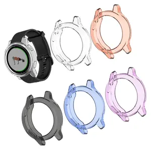 Étui de montre pour Garmin Vivioactive 4s housse de protection en TPU pour Garmin Vivoactive 4/GarminActive/GarminActive S