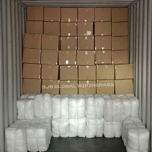 Trapos de Pintor de Algodón Blanco Grado A, Paños de Limpieza de Algodón Puro, Trapos de Camiseta Blancos Reciclados para la Industria de la Limpieza - Product Image 1