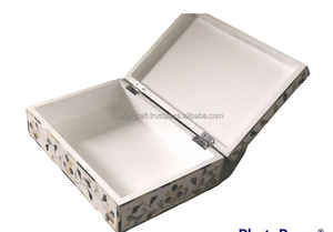 Caja de joyería con incrustaciones de hueso de resina en forma de rectángulo de lujo, tendencia superior, embalaje personalizado, cuadrado, incluye cartón de almacenamiento para pendientes - Product Image 2