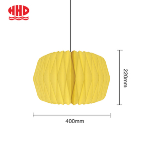 <span class=keywords><strong>Abat</strong></span>-<span class=keywords><strong>jour</strong></span> en papier <span class=keywords><strong>origami</strong></span> pliable et délicat à personnaliser épais - Product Image 2