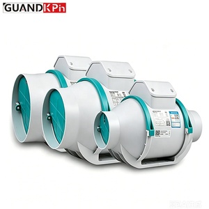 Ventilateurs d'extraction à flux diagonal à économie d'énergie, directement de l'usine - Châssis en PP ignifuge avec pales en ABS PC ignifuges - Product Image 6