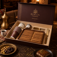Coffret Cadeau Luxe Tiramisu DIY : Kit de Desserts avec Emballage Rigide en Carton et Inserts en Mousse, Personnalisable pour la Fabrication de Produits Alimentaires