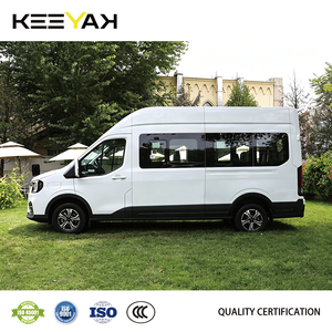 JMC <span class=keywords><strong>FORD</strong></span> <span class=keywords><strong>Transit</strong></span> 77 kWh, autonomie CLTC 430 km, version Premium à châssis long et toit mi-haut, 9 places, fourgonnette électrique pure à vendre - Product Image 3