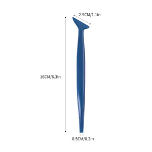 Jeu de 3 films à changement de couleur pour voiture, bande adhésive, outil de couverture de voiture invisible pour l'emballage des bords de <span class=keywords><strong>film</strong></span>. - Product Image 4