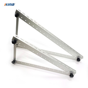 Structure triangulaire en aluminium pour montage de panneaux solaires sur toit plat, système d'énergie photovoltaïque - Product Image 3