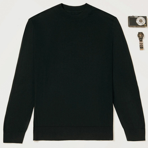 Suéter de lana de alta calidad para <span class=keywords><strong>hombre</strong></span> de nuevo diseño, cárdigan más grueso, cálido, informal, ajustado, <span class=keywords><strong>cuello</strong></span> <span class=keywords><strong>alto</strong></span>, suéter de Color sólido - Product Image 6