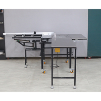 Scie à table coulissante multifonctionnelle JT600 pour le travail du bois, portable et pliable, vente chaude en Chine