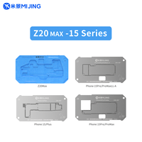 Plateforme de rebillage BGA MiJing pour iPhone X 17 Pro Max Z20 Pro, support magnétique pour la pose de composants en étain