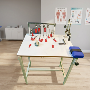 Mesa de Terapia Manual Ajustable con Fortalecedores de Agarre para Dedos, Equipo de Rehabilitación Física - Product Image 3