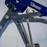 Presse pectorale Rosen OEM Service Muscle Machines en acier Q235 pour musculation et entraînement de force en salle de sport, avec garantie de 3 ans