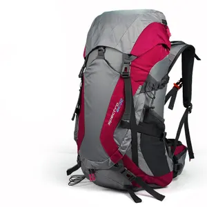 Logo personalizzato 40L grande zaino da viaggio leggero pieghevole da viaggio zaino da trekking impermeabile da campeggio