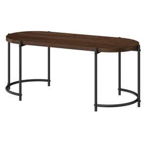 Tables basses modernes de conseil creux de chêne gris de grand manque pour la maison - Product Image 6