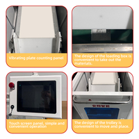 Machine de comptage et d'emballage mobile industrielle DGAX avec système PLC pour attaches, avec impression de la taille du sac
