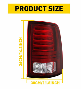 Feu arrière droit rouge 5000K 12V 6000 Lumens neuf OEM CH2801202/68093080AC pour <span class=keywords><strong>1500</strong></span>/2500/3500 (2013-2018) - Product Image 3