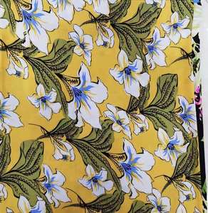 ハンリン倉庫 シフォン コットン レーヨン シャリス ジーンズ デニム ストック生地 - Product Image 4