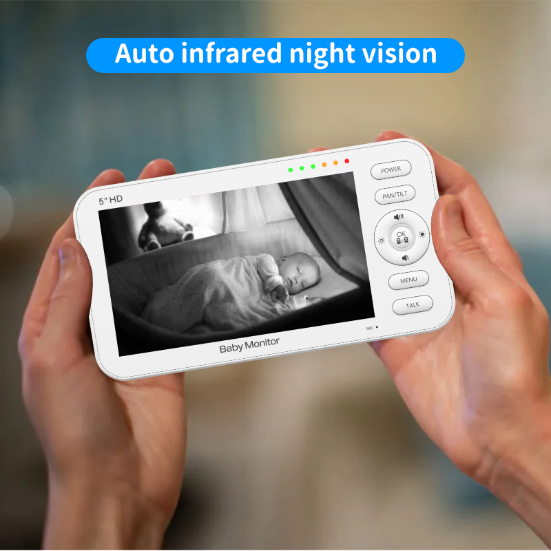 5inch good quality HD for baby stroller baby security camera baby monitor
