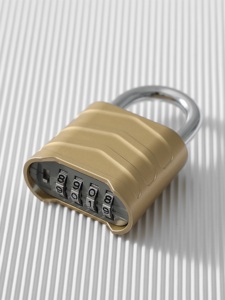<span class=keywords><strong>Cadenas</strong></span> <span class=keywords><strong>à</strong></span> combinaison <span class=keywords><strong>à</strong></span> <span class=keywords><strong>4</strong></span> <span class=keywords><strong>chiffres</strong></span> en alliage d'aluminium, haute qualité, durable, antivol, étanche, avec anse - Product Image 3
