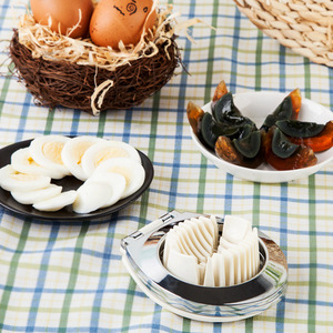 อุปกรณ์หั่นไข่สแตนเลสสำหรับทำไข่ดอง ใช้ในบ้าน - Product Image 3