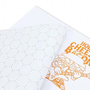 Emballage pour hamburger isolé pour la restauration rapide, papier d'aluminium imprimé résistant à la graisse - Product Image 4