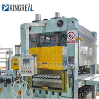 Acier galvanisé à grande vitesse coupé à la ligne de longueur bobine d'acier rotative de cisaillement de mouche coupée à la machine de longueur avec la conception d'usine