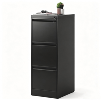 Armoire de rangement sécurisée en acier moderne pour la maison, le bureau et l'atelier
