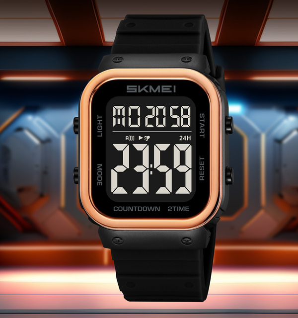 SKMEI 2437 This Is a Multi-function Watch Made of ABS That Can Set the Time Type and See the Date Fashion Watch