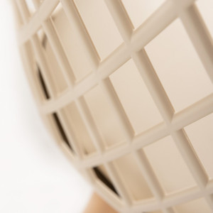 Chaise <span class=keywords><strong>de</strong></span> salle à manger en plastique beige au design <span class=keywords><strong>scandinave</strong></span> moderne avec nouveau <span class=keywords><strong>pied</strong></span> en <span class=keywords><strong>bois</strong></span> tulipe brute pour bureau à domicile ou hôtel - Product Image 6