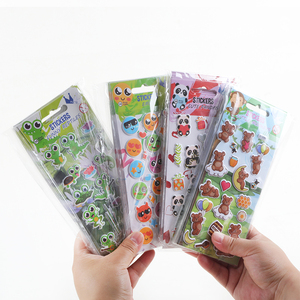 Pegatinas de burbujas de espuma 3D para niños, bonitas pegatinas de dibujos animados, bonitas pegatinas hinchadas suaves de animales de oso para niña y niño, regalo de cumpleaños - Product Image 3