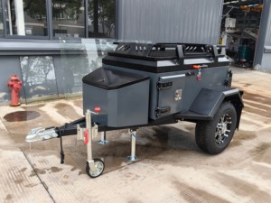 Xe cắm trại tự bung cao cấp bằng thép carbon kiểu mới 2025 dành cho chuyến đi ngoài trời - Product Image 4