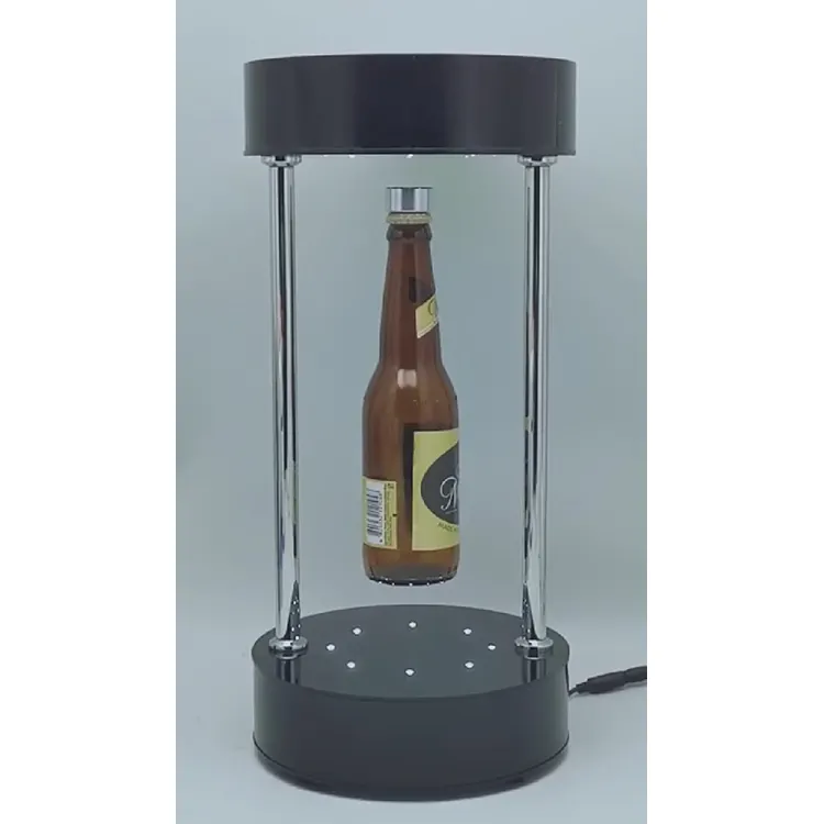 Device Levitation Pop Beer Bottles Rack Magnetic And Floating Displays For Wine
