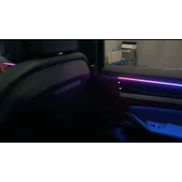 Lumière ambiante intérieure de voiture adaptée à Porsche Cayenne 2024