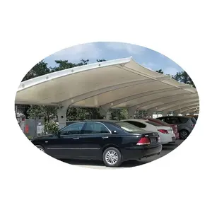 car parking canopy membrane structure sail shades cover pvc sun shade sail cloth car park shade