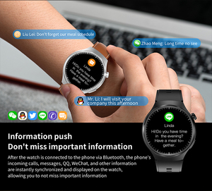 Ban Đầu Đồng Hồ 4 Pro Smartwatch Người Đàn Ông Không Dây Cuộc Gọi Bằng Giọng Nói Trợ Lý Phụ Nữ Tập Thể Dục Thông Minh Đồng Hồ 4 Cho Montre Samsung Đồng Hồ 4 - Product Image 2