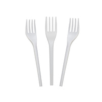Prix de gros usine – Ensemble de couverts jetables biodégradables en CPLA (couteau, fourchette, cuillère, cuillère-fourchette)