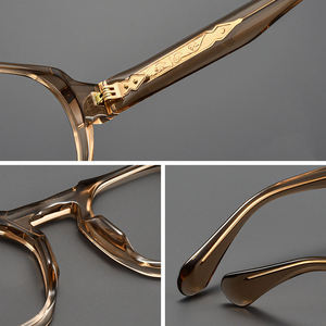 Lma bt55009 Retro vuông quá khổ dày khung handmade Acetate Kính biểu tượng tùy chỉnh phụ nữ người đàn ông Cổ điển chất lượng hàng đầu Kính mắt 2024 - Product Image 4