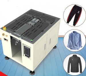 Industrial <strong>Automatic</strong> <strong>t</strong> <strong>Shirt</strong> <strong>T</strong>-<strong>shirt</strong> Clothes Folding <strong>Folder</strong> and Packing Machine - Product Image 2