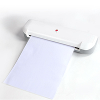 Plastifieuse de bureau A4 de qualité supérieure à grande vitesse de laminage 300 mm, plastifieuse thermique à chaud et à froid pour formats de papier A4, A5, A6