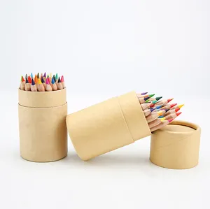 文房具Lapices de Coloresバルク木製標準2bhb丸型鉛鉛筆学校用