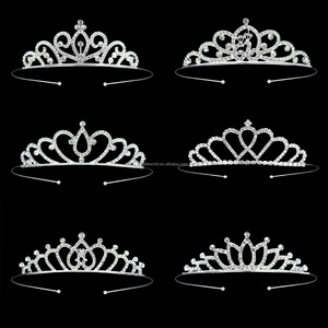 Bellworld all'ingrosso accessori per feste di compleanno per bambini corona fascia per capelli cerchio principessa per bambini tiara corona fascia per capelli per bambini - Product Image 5
