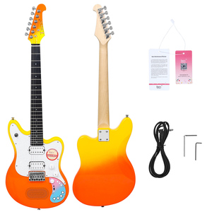 Irin bán buôn Chuyên Nghiệp Màu R-331 39 ''rắn gỗ Loa 22 băn khoăn HH đón guitar điện với <span class=keywords><strong>Bluetooth</strong></span> <span class=keywords><strong>AMP</strong></span> - Product Image 5
